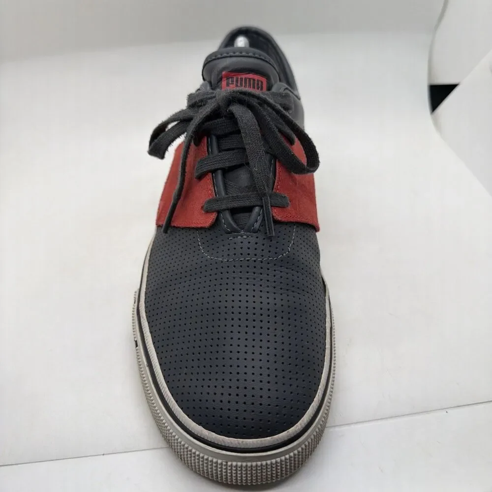 Puma El Ace 2 Men's Size 11 Sneakers Perforated Gray Red